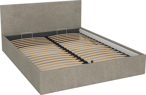 Изображение товара Двуспальная кровать МДК Диана Beige с подъемным механизмом КР2-BE1600 160x200