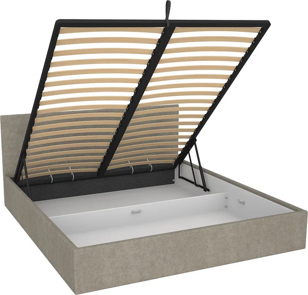 Изображение товара Двуспальная кровать МДК Диана Beige с подъемным механизмом КР2-BE1800 180x200