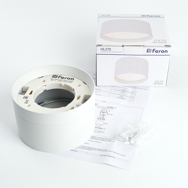 Изображение товара Точечный светильник Feron HL370 / 48299 (белый)