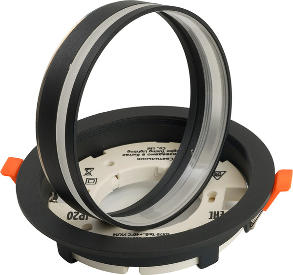 Изображение товара Точечный светильник Feron DL702 Luna / 51098 (черный)