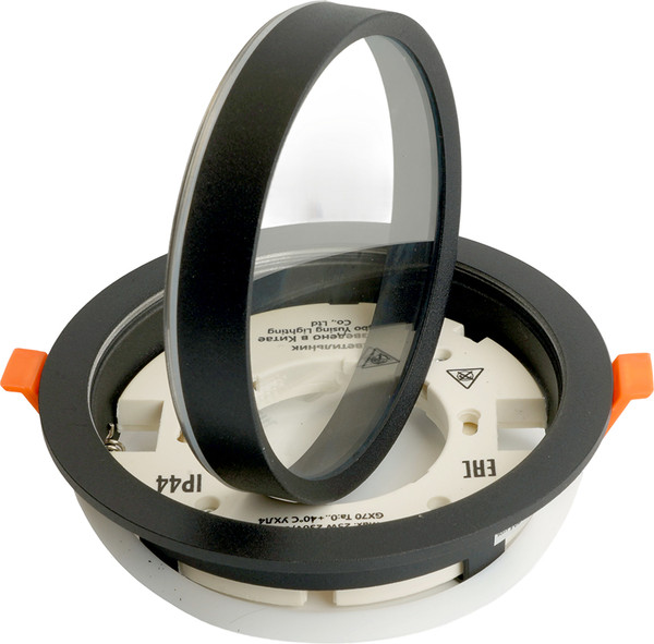 Изображение товара Точечный светильник Feron DL704 / 51106 (черный)