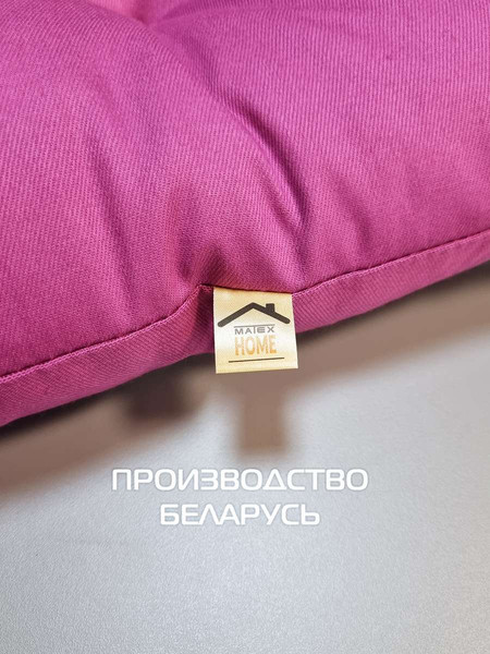 Изображение товара Подушка на стул MATEX Simplex / 56-294 (фуксия)