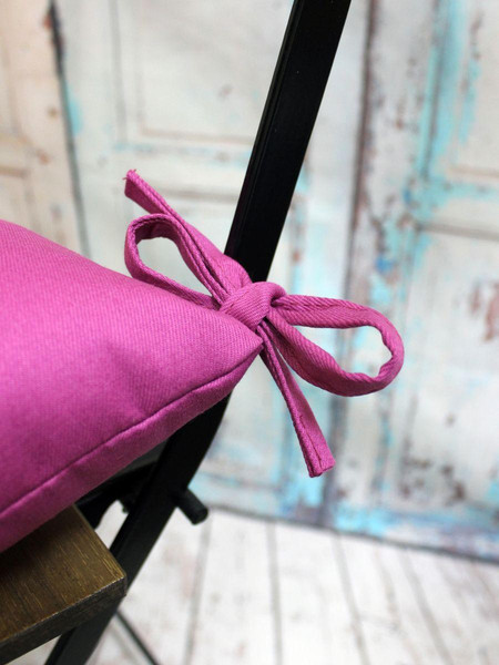 Изображение товара Подушка на стул MATEX Simplex / 56-294 (фуксия)