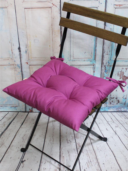 Изображение товара Подушка на стул MATEX Simplex / 56-294 (фуксия)