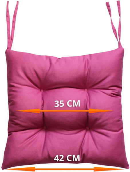Изображение товара Подушка на стул MATEX Simplex / 56-294 (фуксия)