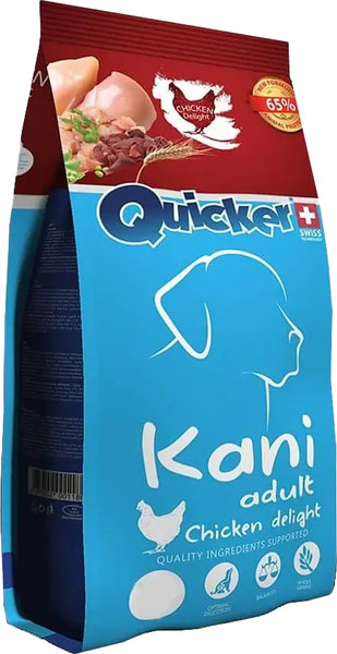 Изображение товара Сухой корм для собак Quicker Kani Adult Chicken (10кг)