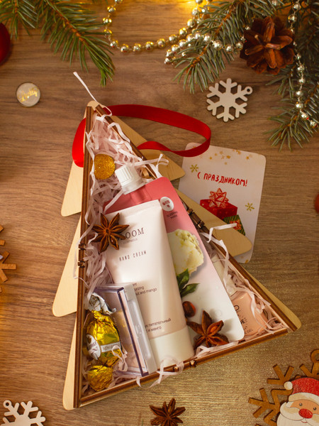 Изображение товара Коробка подарочная Woody Елка. Тип 1С / 08590