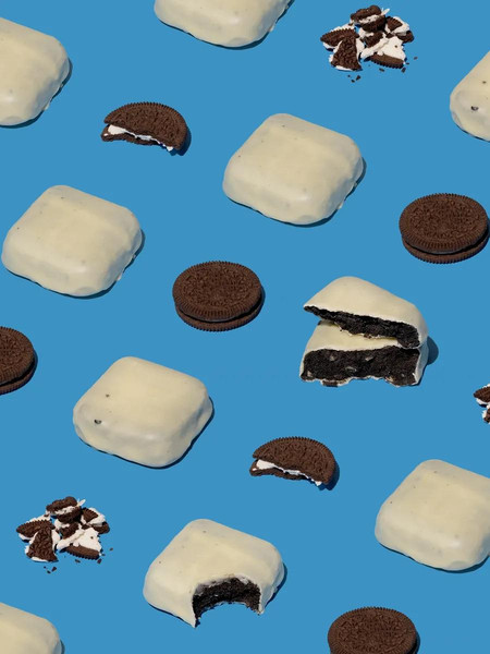 Изображение товара Набор протеинового печенья Bombbar Брауни печенье-крем (10x50г)