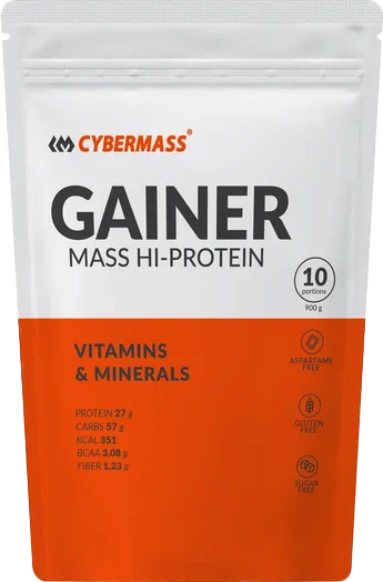 Изображение товара Гейнер CYBERMASS Банан (900г)