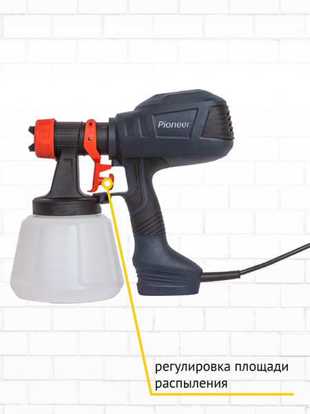 Изображение товара Краскопульт электрический Pioneer SG-6012-01