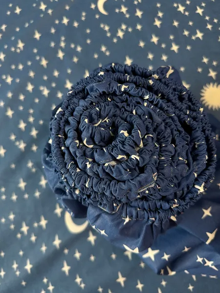 Изображение товара Комплект постельного белья Samsara Night stars 2сп (простыня на резинке)