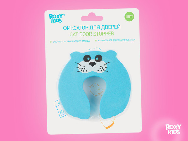 Изображение товара Дверной стоппер ROXY-KIDS Кот. Этиленвинилацетат / RDF-003