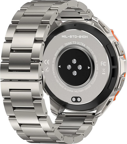 Изображение товара Умные часы Kospet Tank T3 Ultra Special Edition / KOS-T3Ultra-SP-S (серебристый)