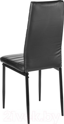 Изображение товара Набор стульев Mio Tesoro Джия DC-060KD (2шт, черный/черный)
