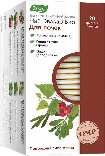 Изображение товара Пищевая добавка Эвалар БИО для почек (20шт)