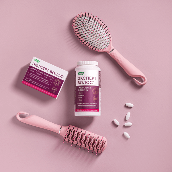Изображение товара Комплексная пищевая добавка Эвалар Эксперт волос (60таблеток)