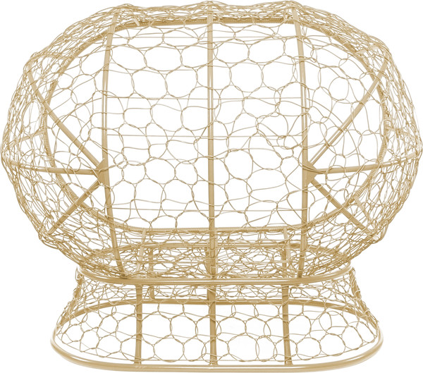 Изображение товара Диван садовый M-Group Лежебока / 11190502 (на подставке с бежевым ротангом/бордовая подушка)