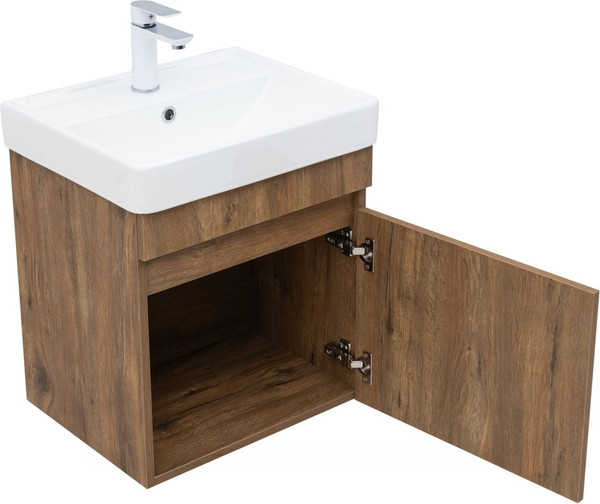 Изображение товара Тумба под умывальник Aquanet Оптима 50 / 344794 (дуб рустикальный)