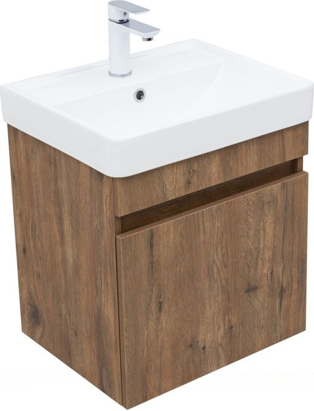 Изображение товара Тумба под умывальник Aquanet Оптима 50 / 344794 (дуб рустикальный)