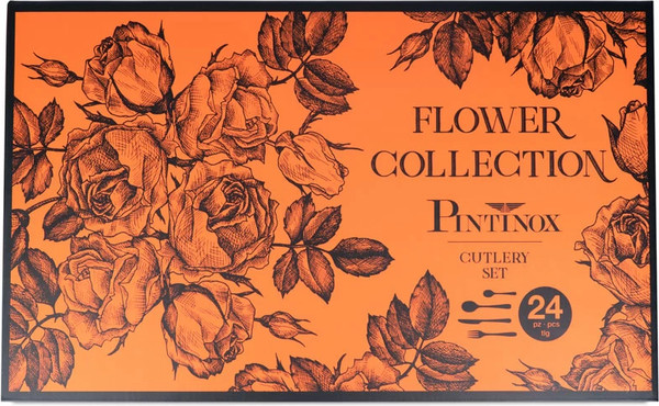 Изображение товара Набор столовых приборов Pinti Inox Iris 28407091 (24пр)