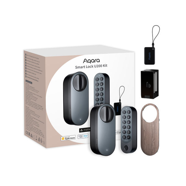 Изображение товара Умный замок Aqara U200 Kit / EL-D02D_bl (черный)