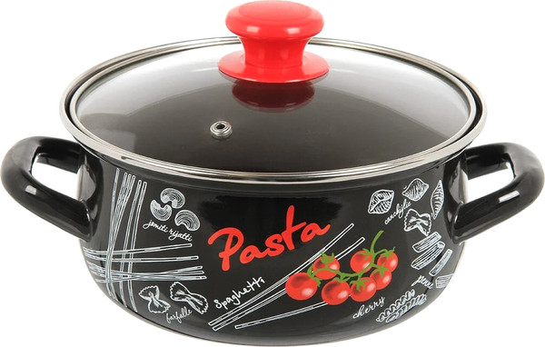 Изображение товара Кастрюля КМЗ Болоньезе 61915-103/4.02-У4 (черный)