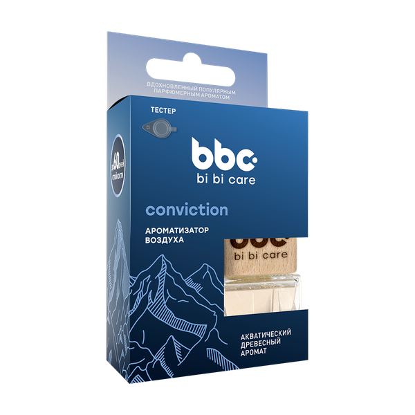 Изображение товара Ароматизатор автомобильный BiBiCare Conviction 4426 (7мл)