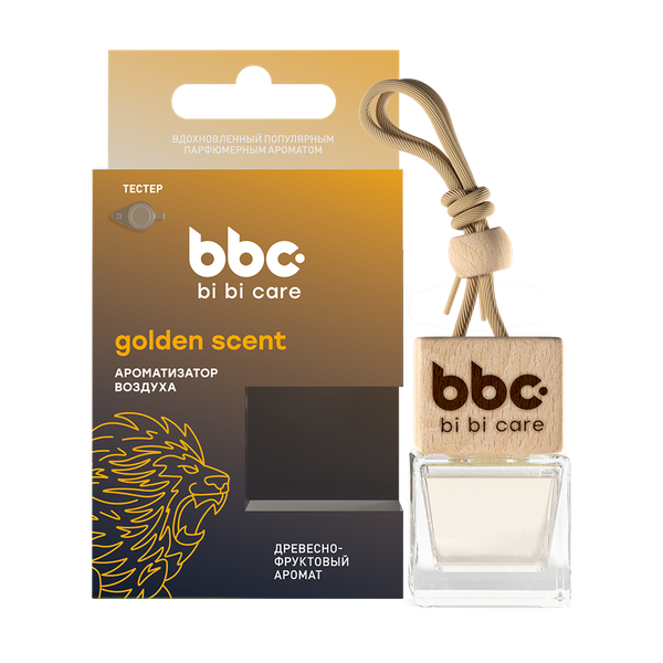 Изображение товара Ароматизатор автомобильный BiBiCare Golden Scent 4424 (7мл)