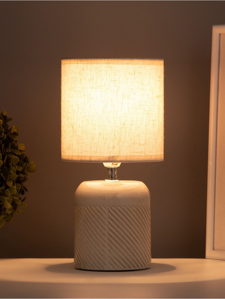 Изображение товара Прикроватная лампа Risalux Рукия 10768076 (серый/экрю)