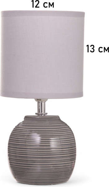 Изображение товара Прикроватная лампа Risalux Бриз 10768074 (серый)