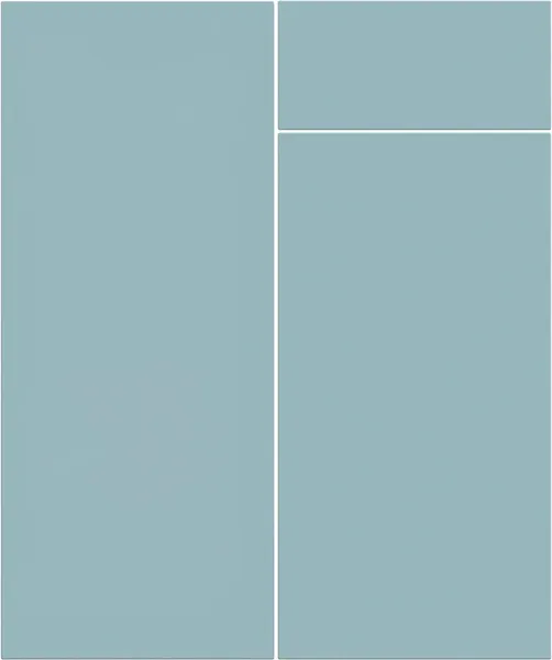 Изображение товара Кухонный гарнитур Интерлиния Мила Матте 1.5x2.6 А (индиго/черный/белый гранит)