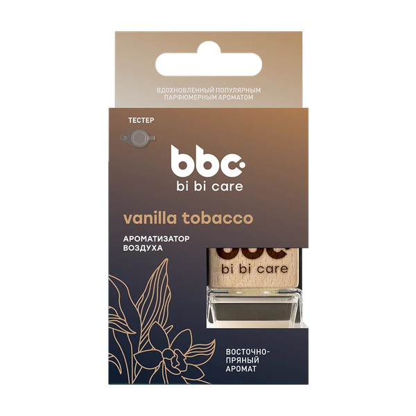 Изображение товара Ароматизатор автомобильный BiBiCare Vanilla Tobacco 4429 (7мл)