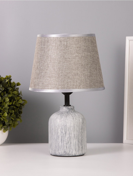 Изображение товара Прикроватная лампа Risalux Никс 10767334 (серый)