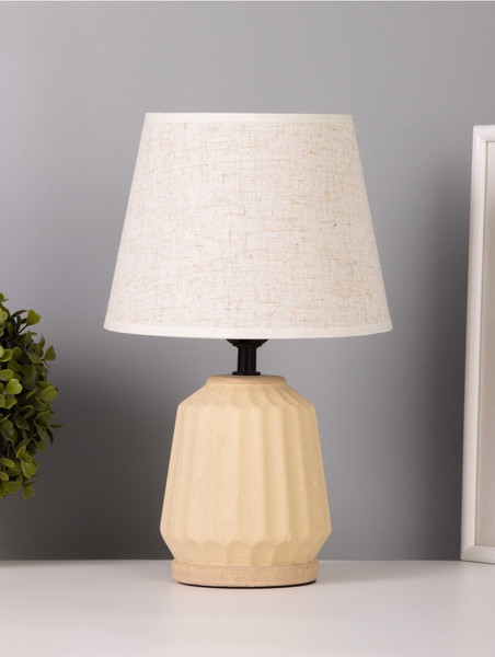 Изображение товара Прикроватная лампа Risalux Грани 10767332 (бежевый)