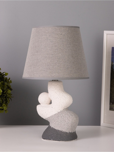 Изображение товара Прикроватная лампа Risalux Гряда 10724317 (серый/белый)