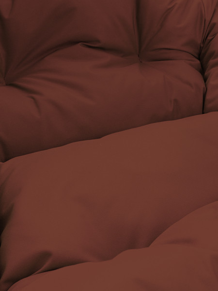 Изображение товара Комплект кресел садовых M-Group Чил / 29360105 (2шт, белый/коричневая подушка)