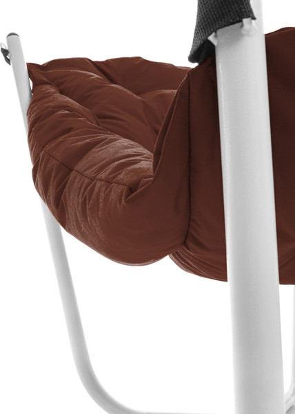 Изображение товара Комплект кресел садовых M-Group Чил / 29360105 (2шт, белый/коричневая подушка)