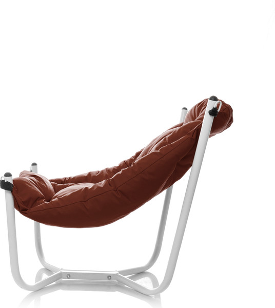 Изображение товара Комплект кресел садовых M-Group Чил / 29360105 (2шт, белый/коричневая подушка)