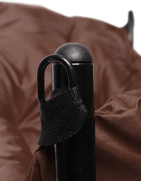 Изображение товара Комплект кресел садовых M-Group Чил / 29360405 (2шт, черный/коричневая подушка)