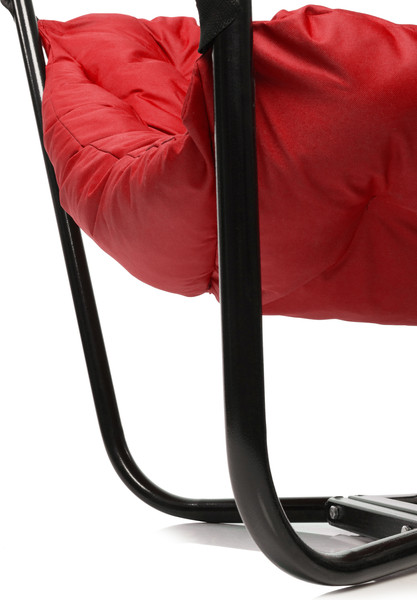 Изображение товара Комплект кресел садовых M-Group Чил / 29360406 (2шт, черный/красная подушка)