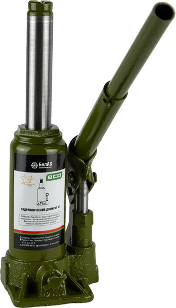 Изображение товара Бутылочный домкрат БелАК Eco 4т / БАК.70013