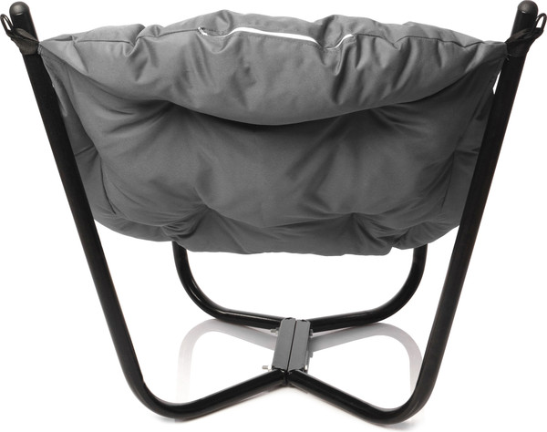 Изображение товара Комплект кресел садовых M-Group Чил / 29360409 (2шт, черный/серая подушка)