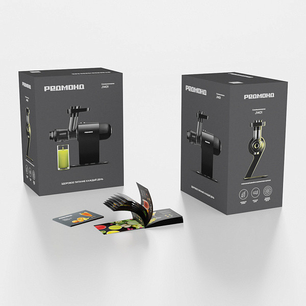 Изображение товара Соковыжималка электрическая Redmond J1401 (черный)