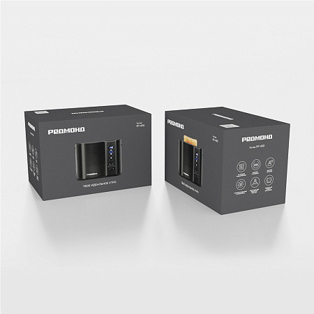 Изображение товара Тостер Redmond RT-430 (черный)
