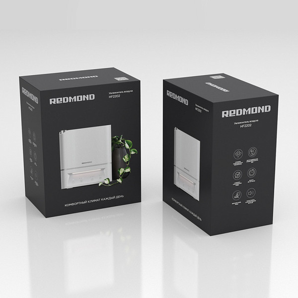 Изображение товара Ультразвуковой увлажнитель воздуха Redmond HF2202 (белый)