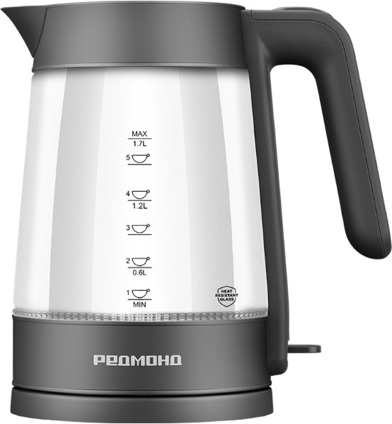 Изображение товара Электрочайник Redmond KG252 (стекло/серый)