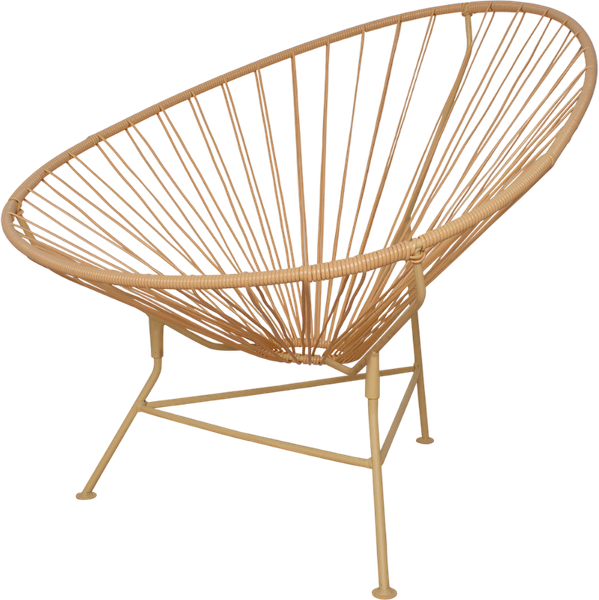 Изображение товара Кресло садовое M-Group Ракушка / 12230500 (бежевый)