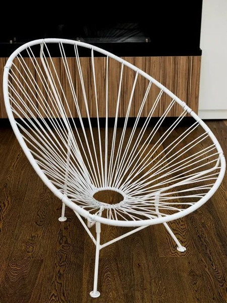 Изображение товара Кресло садовое M-Group Ракушка / 12230100 (белый)