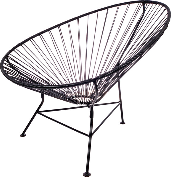 Изображение товара Кресло садовое M-Group Ракушка / 12230400 (черный)
