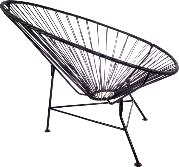 Изображение товара Кресло садовое M-Group Ракушка / 12230400 (черный)